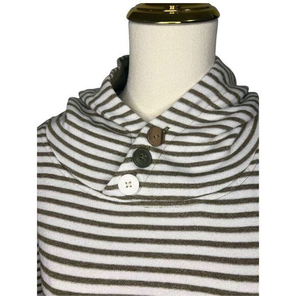 GIGA DX by Killtec Women’s Size 8 Medium Sweater Striped Long Sleeve Hooded - Picture 2 of 10